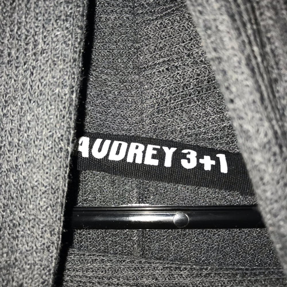 Dark Gray Turtle Neck Light Material Sweater Dress - image 3